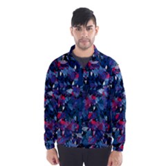 Abstract Floral #3 Wind Breaker (men)