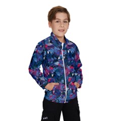 Abstract Floral #3 Wind Breaker (kids)