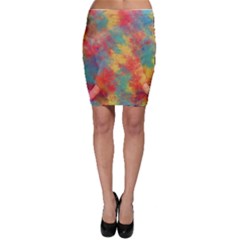 Abstract Elephant Bodycon Skirts by Uniqued