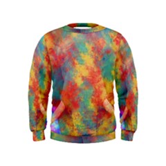 Abstract Elephant Kids  Sweatshirt