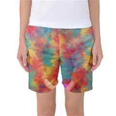 Abstract Elephant Women s Basketball Shorts by Uniqued