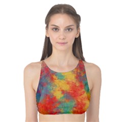 Abstract Elephant Tank Bikini Top by Uniqued