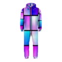 Gradient squares pattern  Hooded Jumpsuit (Kids) View1