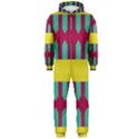 Stripes and other shapes   Hooded Jumpsuit (Men) View1