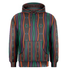 Wavy Chains Pattern     Men s Pullover Hoodie by LalyLauraFLM