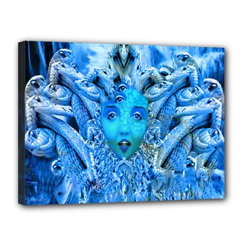 Medusa Metamorphosis Canvas 16  X 12  by icarusismartdesigns