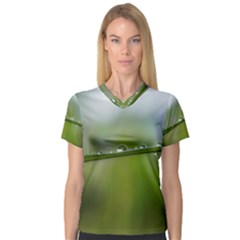 After The Rain Women s V-neck Sport Mesh Tee