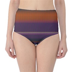 Curvy Stripes       High-waist Bikini Bottoms by LalyLauraFLM