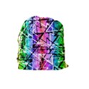 Multicolor Geometric Grunge Drawstring Pouches (Large)  View2