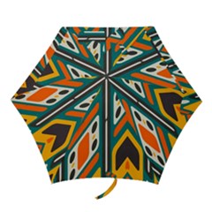 Distorted Shapes In Retro Colors   Umbrella