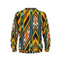 Distorted shapes in retro colors    Kid s Sweatshirt View2