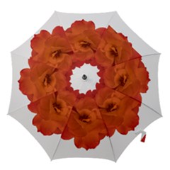 Red Rose Photo Hook Handle Umbrellas (small)