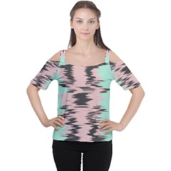 Wave Form Women s Cutout Shoulder Tee