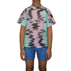 Wave Form  Kid s Short Sleeve Swimwear