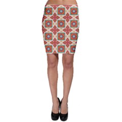 Floral Pattern  Bodycon Skirt