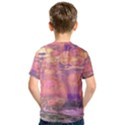 Glorious Skies, Abstract Pink And Yellow Dream Kid s Sport Mesh Tee View2