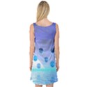 Moonlight Wonder, Abstract Journey To The Unknown Sleeveless Satin Nightdress View2