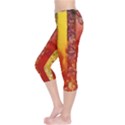 Conundrum I, Abstract Rainbow Woman Goddess  Capri Leggings  View3