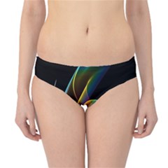 Crystal Rainbow, Abstract Winds Of Love  Hipster Bikini Bottoms