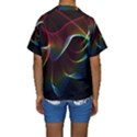 Imagine, Through The Abstract Rainbow Veil Kid s Short Sleeve Swimwear View2