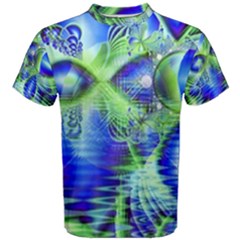 Irish Dream Under Abstract Cobalt Blue Skies Men s Cotton Tee by DianeClancy