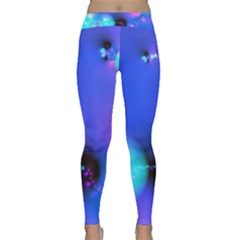 Love In Action, Pink, Purple, Blue Heartbeat 10000x7500 Yoga Leggings by DianeClancy