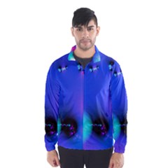 Love In Action, Pink, Purple, Blue Heartbeat 10000x7500 Wind Breaker (men) by DianeClancy