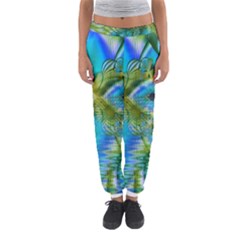 Mystical Spring, Abstract Crystal Renewal Women s Jogger Sweatpants by DianeClancy