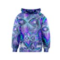 Peacock Crystal Palace Of Dreams, Abstract Kids  Pullover Hoodie View1