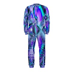 Peacock Crystal Palace Of Dreams, Abstract Onepiece Jumpsuit (kids) by DianeClancy