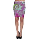 Raspberry Lime Surprise, Abstract Sea Garden  Bodycon Skirts View1