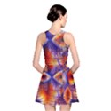 Winter Crystal Palace, Abstract Cosmic Dream (lake 12 15 13) 9900x7400 Smaller Reversible Skater Dress View2