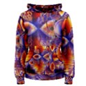 Winter Crystal Palace, Abstract Cosmic Dream (lake 12 15 13) 9900x7400 Smaller Women s Pullover Hoodie View1