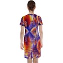 Winter Crystal Palace, Abstract Cosmic Dream (lake 12 15 13) 9900x7400 Smaller Short Sleeve Nightdress View2