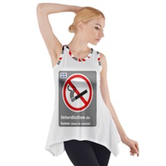 No Smoking  Side Drop Tank Tunic by MRTACPANS