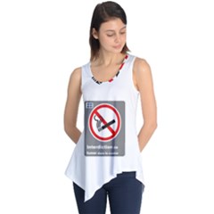 No Smoking  Sleeveless Tunic by MRTACPANS