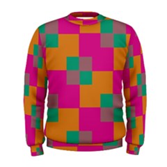 Squares     Men s Sweatshirt