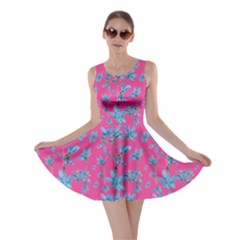 Floral Collage Revival Print Skater Dress by dflcprintsclothing