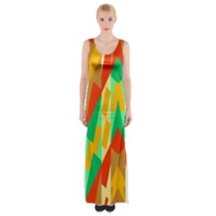 Angles         Maxi Thigh Split Dress