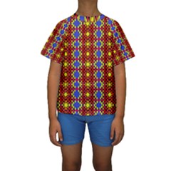 Time Geight Kid s Short Sleeve Swimwear