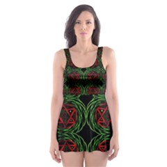 Triton Base Skater Dress Swimsuit