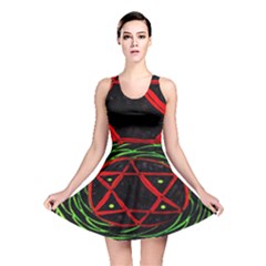 Universe Base Star Reversible Skater Dress by MRTACPANS