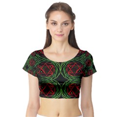 Venus Bus Short Sleeve Crop Top (tight Fit) by MRTACPANS