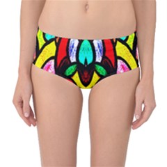 Sun Star Mid-waist Bikini Bottoms