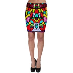 Bi-polar Sun Bodycon Skirts