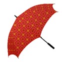 Peach Apricot Cinnamon Nutmeg Kitchen Modern Abstract Golf Umbrellas View2