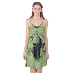 Awesome Green Skull Camis Nightgown