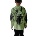 Awesome Green Skull Hooded Wind Breaker (Kids) View2