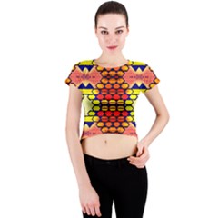 Gate Way Crew Neck Crop Top by MRTACPANS