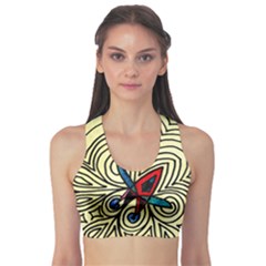 Bee Hive Sports Bra